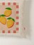 Limon Desenli Keten Yastık Kılıfı 45X45 cm 4