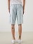 Yeni Sezon Rahat Kalip Erkek Jean Sort - S5K947Z8 4