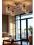 Weston 4 Lü Naturel Bal Camlı Plofonyer Avize 1