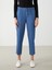 Yeni Sezon Beli Lastikli Carrot Fit Kadin Jean Pantolon - S5JG94Z8 2
