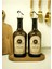 Home Ahşap Stantlı 2'li Amber 500 ml Cam Ayçiçek Yağı Zeytinyağı Şişesi Yağdanlık 2
