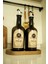 Home Ahşap Stantlı 2'li Amber 500 ml Cam Ayçiçek Yağı Zeytinyağı Şişesi Yağdanlık 4