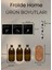 Home Meftune Oval Ahşap Stantlı Amber Zeytinyağı Limon Suyu Sirke Şişesi Yağdanlık 3lü Set 300ML 7