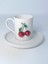2 Kişilik Kiraz Detaylı Kahve Fincan Takımı, Şık ve Zarif Tasarım 2