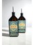 Home 2'li Amber 500 ml Cam Yassı Ayçiçek Yağı Zeytinyağı Şişesi Yağdanlık 5