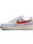 Air Force 1 Af1 07 Next Nature Leather Sneaker Cream Liliac Hakiki Deri Günlük Spor Ayakkabı Krem Lila 2