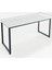 MS1 Metal Ayaklı Çalışma Masası - 160cm - Beyaz 4