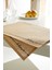 6'lı Jüt Believe Baskılı Sunum Tabak Altlığı, 45X35 Cm, Bej Renkli Set 5