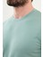 Düz Slim Fit Bisiklet Yaka Basic Erkek T-Shirt 36863 2