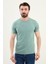 Düz Slim Fit Bisiklet Yaka Basic Erkek T-Shirt 36863 1