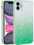 iPhone 11 Uyumlu Renk Geçişli Mermer Desenli Sert Silikon Kflg Granit Kapak-No5 1