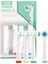 Yedek Diş Fırçası Başlığı Şarjlı Diş Fırçası Başlığı Oral-B Uyumlu 4