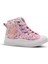 Magic Kız Çocuk Pullu ve Bağcıklı Pembe Renk Sneaker 1