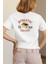 Zuno Kadın Comfort Fit Athletıc Baskılı T-Shirt 1