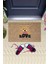 Bej Kapı Önü Paspası Love To Love Ayıcık Desen K-3335 2