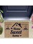 Kapı Önü Paspası Dekoratif Dijital Baskı Home Sweet Home P-2442 1
