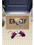 Bej Kapı Önü Paspası Enjoy Yourself Ayıcık Desen K-3337 2