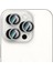 iPhone 16 Pro Max Uyumlu Alloy Serisi Oleofobik Anti Reflective Kamera Lens Koruyucu Gümüş 2