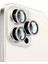 iPhone 16 Pro Max Uyumlu Alloy Serisi Oleofobik Anti Reflective Kamera Lens Koruyucu Gümüş 3