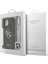 iPhone 14 Uyumlu Kılıf Guess Lisanslı Bilek Askı Ipli Metal 4g ve Yazı Logolu Kapak Siyah 8