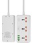 WI-S005 Gan Tech Teknolojili Çoklu Priz Power Strip 30W Beyaz 4