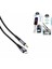Go Des GAC-167 Lightning To 3.5mm Aux Audio Ses Kablo 1m Siyah 2