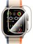 Watch Ultra 49MM Uyumlu Temperli Cam Ekran Koruyucu Alloy Serisi Safir Titanyum 3