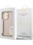 iPhone 16 Uyumlu Kılıf Guess Lisanslı M-Safe Şarj Özellikli Kamera Standlı Pu Deri Peony Kapak Pembe 8