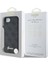 iPhone 16E Uyumlu Kılıf Guess Orjinal Lisanslı 4g Desenli Script Metal Logolu Kapak Siyah 8