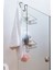2 Katlı Duşakabin Askısı, Siyah Banyo Düzenleyici Duş Rafı Banyo Organizer 4