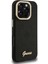 iPhone 16 Pro Max Uyumlu Kılıf Guess Lisanslı M-Safe Şarj Özellikli Kamera Standlı Peony Kapak Siyah 4