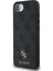 iPhone 16E Uyumlu Kılıf Guess Orjinal Lisanslı M-Safe Şarj Özellikli Small 4g Classic Kapak Siyah 2
