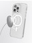 iPhone 16 Pro Uyumlu Kılıf M-Safe Şarj Özellikli Youngkit Ice Serisi Kapak Şeffaf 5