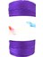 Makrome İpi 3mm Polyester Mor 1
