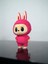 Labubu Figür Sevimli Pembe Oyuncak Anahtarlık 13CM 2