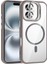 Apple Iphone 16 Plus Kılıf Kamera Lens Korumalı Kamera Yerinden Standlı Magsafeli Etro Kapak 1