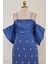 Indigo Incili Krep Elbise 6055 5