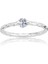 Gümüş Yüzük - Helen Otantik 0,25 CT Pırlanta (Signity Swarovski) Tektaş Yüzük-Eskitme 925 Ayar Hediye Gümüş Yüzük 1