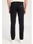 Erkek Normal Bel Slim Fit Siyah Chino Pantolon Texas Slim Pantolon- W12001 5