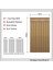Bej Renkli Dekoratif Duvar Paneli, 4mm Mdf, Boyanabilir, 50X100CM 6