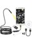 3in1 Micro Usb+Type C+Pc 8 mm Işıklı 5 Metre Endeskop Yılan Kamera 2