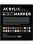 Çift Uçlu Akrilik Marker Kalem Seti 24 Renk 3