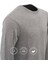 3 Iplik Pamuklu Erkek Sweatshirt Gri Relax Fit Basic Bisiklet Yaka Rahat Kesim Yumuşak Tuşe 3