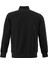 3 Iplik Pamuklu Erkek Sweatshirt Siyah Relax Fit Fermuarlı Dik Yarım Yaka Rahat Kesim Yumuşak Tuşe 3