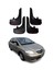 Honda City 2006-2009 Uyumlu Racing Yazılı 4'lü Tozluk Çamurluk Paçalık Modifiye 1