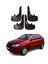 Fiat Palio Tüm Kasalara Uyumlu Tuning Yazılı 4'lü Tozluk Çamurluk Paçalık Modifiye 1
