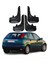 Ford Focus 1 Hb 1998-2004 Uyumlu Racing Yazılı 4'lü Tozluk Çamurluk Paçalık Modifiye 1