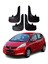 Honda Jazz 2009-2015 Uyumlu Racing Yazılı 4'lü Tozluk Çamurluk Paçalık Modifiye 1
