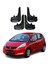 Honda Jazz 2009-2015 Uyumlu Racing Yazılı 4'lü Tozluk Çamurluk Paçalık Modifiye 1