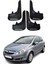 Opel Corsa D-E 2007-2014 Uyumlu Racing Yazılı 4'lü Tozluk Çamurluk Paçalık Modifiye 1